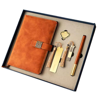 文创礼品定制logo刻字古典中国风抱朴书签礼盒套装高档精致A5笔记本笔故宫产品设计商务企业会议活动伴手礼物