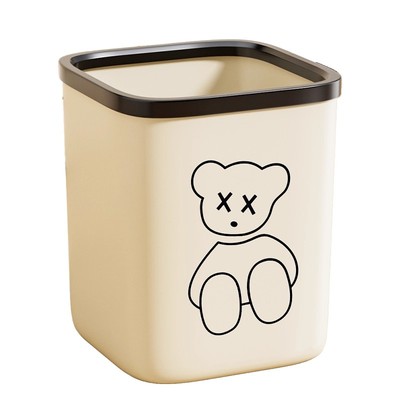 【2025新款！】家用奶油风垃圾桶