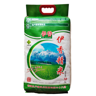 新疆大米伊犁水稻察布查尔68团伊香精米20斤2025年秋季新米