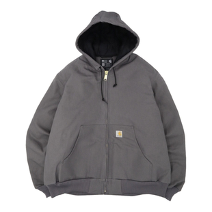 弹跳潮人 Carhartt卡哈特J140美式工装原生帆布夹克连帽加厚外套