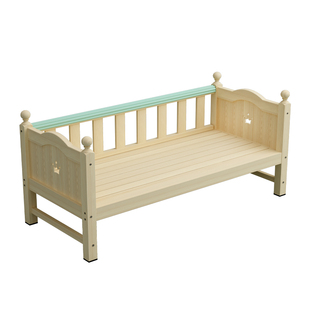 实木儿童床带护栏小床婴儿男孩单人床女孩公主床边床加宽拼接大床