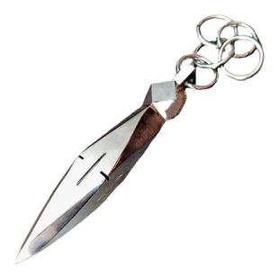 不锈钢绳镖武术镖头初学训练比赛软兵器流星镖纯棉专用镖绳流星锤