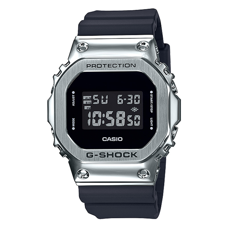 卡西欧G-SHOCK GMW-B5000-1/D/GD-9/4/BPC-1电波小方块男手表防水