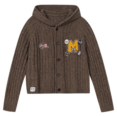 MEDM美式简约针织衫开衫