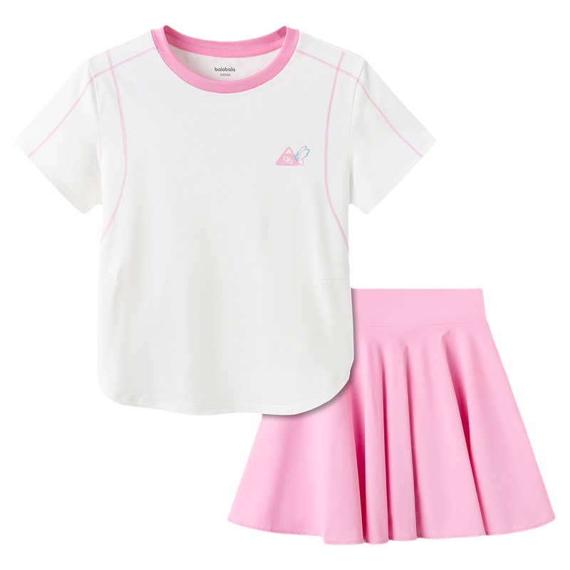 巴拉巴拉bala童装短袖套装防晒