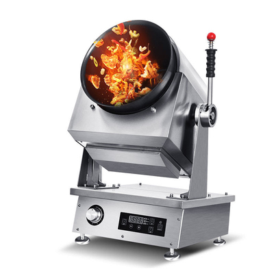 赛米控商用滚筒全自动炒菜机