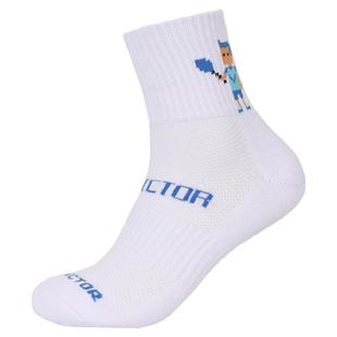 正品VICTOR胜利羽毛球袜鸳鸯袜 加厚毛巾底中筒男女袜子吸汗SK157