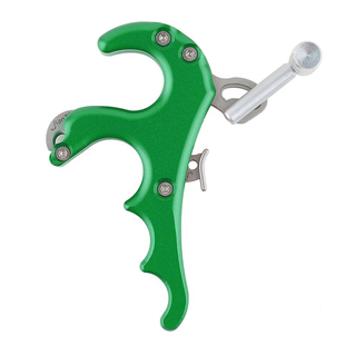 复合弓撒放器四指握撒新款两用钢珠弓释放器腕撒射击射箭配件L