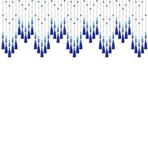 流苏门帘昌辉水晶珠子隔断帘