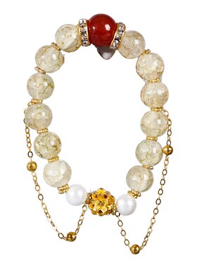 中式女款莲花古风超仙手链