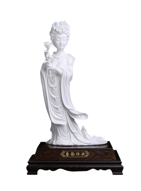 东方泥土唐韵侍女手工陶瓷摆件