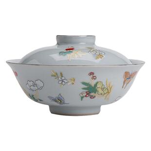 JOJO'S L. PD.紫泉涧.月蝶元宝盖碗小号陶瓷茶杯二才盖碗 | 吹嘘