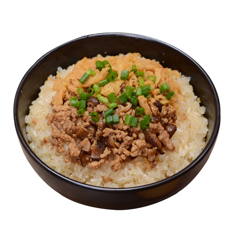 温州糯米饭香菇肉沫炊饭常温保存速烹米饭