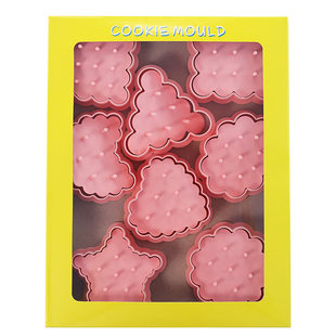 卡通馒头模具波浪简约复古造型儿童花样面食DIY家用饼干烘焙工具