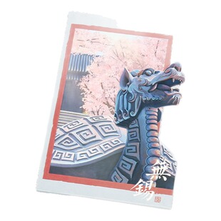 无锡明信片鼋头渚灵山大佛纸质祝福贺卡周边旅游中国风留言卡片