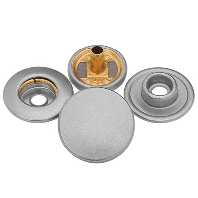 金属四合扣免缝隐形子母扣844