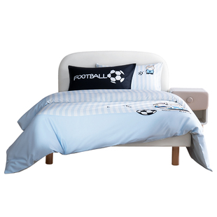 本初防螨儿童纯棉四件套男孩女孩全棉幼儿园床上用品被套床单套件