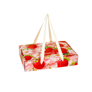 草莓包装盒礼盒丹东礼品盒塑料盒水果快递打包专用纸箱空盒子定制