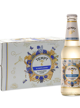 tempt丹麦进口果味啤酒接骨木