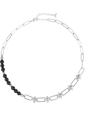 PEARLSTIGE至如荆棘黑玛瑙项链