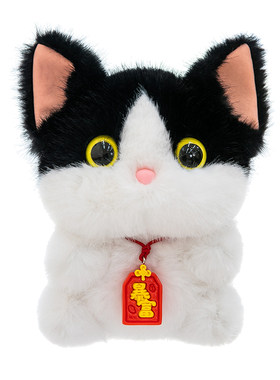 掌中宝香氛小白兔猫咪玩偶挂件