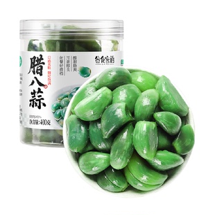 谷食密语翡翠腊八蒜400g腌蒜正宗糖醋蒜泡大蒜头绿蒜咸菜下饭菜