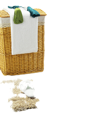 收纳篓地毯展厅装饰品收纳摆件