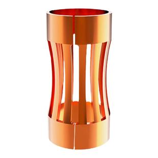 冠簧端子适配插针公头0.8-15mm连接器母座弹片铍青铜爪簧素材