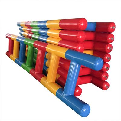 趣味运动会道具充气云梯竞速亲子团建户外拓展活动训练游戏器材