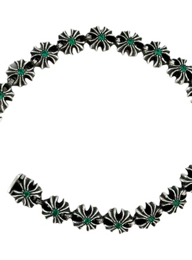 泰银大号十字架TinyePlus手链