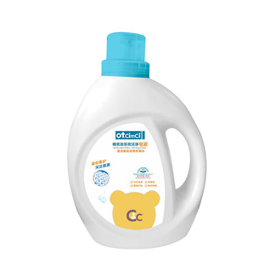 otbaby橄榄油多效洁净皂液2L大瓶除菌去渍宝宝洗衣液内衣新生婴儿
