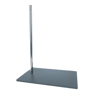 铁架台平板搅拌机支架实验室架子支架大号方台化学固定架加重300*210mm睢腾科铁架台加高滴定架台