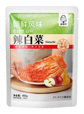 凌老师水果辣白菜400g朝鲜风味苹果和梨辣白菜泡菜咸菜下饭菜