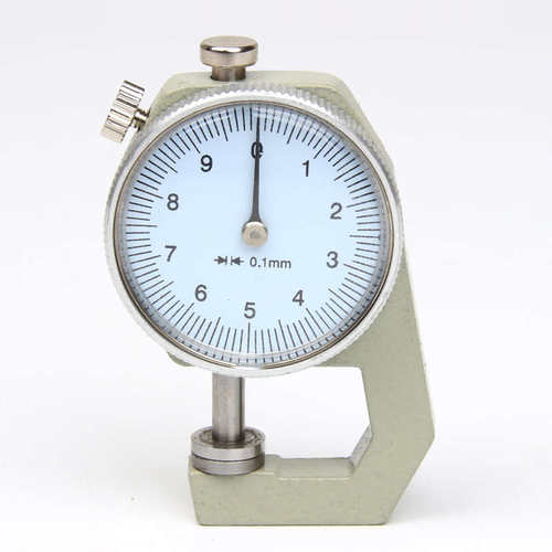 皮革测厚仪 皮料机械测量仪 平头厚度皮料测量表 diy手工皮革皮具