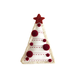 纳茉【派对小屋】圣诞树抱枕节日靠枕客厅沙发靠垫装饰品新年礼物