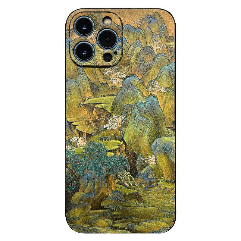古造x故宫风 千里江山图适用新款iPhone17国风iPhone16Pro苹果15新款iphone14promax手机壳