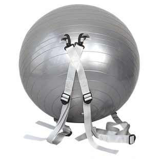 厂家直销瑜伽球升级加厚防爆空翻球 健身球舞蹈训练辅助空翻神器