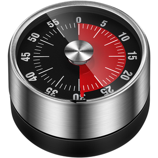 吉度厨房计时器时间管理器机械钟学习自律专用可视化倒提醒定时器