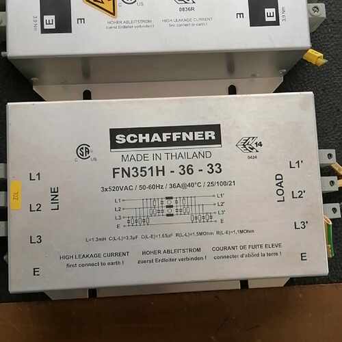 议价SCHAFFNER夏弗纳电源滤波器 FN351H-36-33