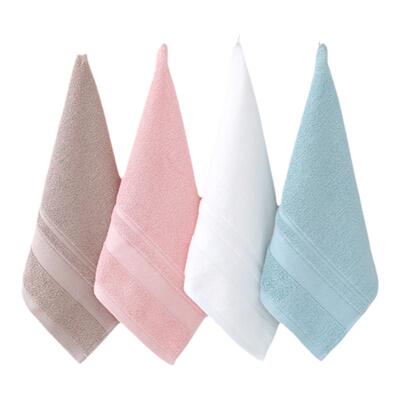 洁丽雅抗菌方巾纯棉面巾洗脸家用