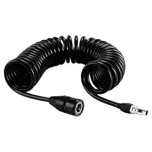 极路士空压机气管 PU气动弹簧管气泵气管伸缩PU螺旋风管快速接头