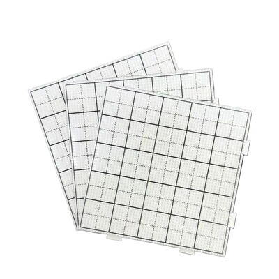 高钉画线加长钉拼豆板2.6mm手工104专用工具防烫底板高透明蓝色