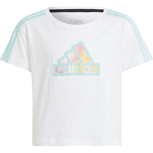 Adidas/阿迪达斯官方正品 JG JAM T-SHIRT大童运动休闲T恤IT5370