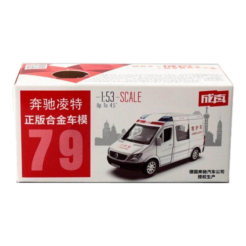 彩珀53合金汽车模型奔驰凌特公安