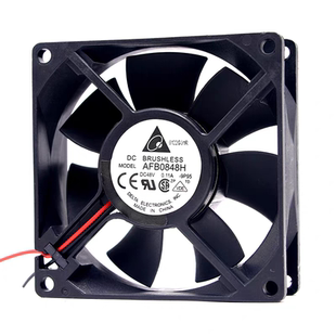 台达滚珠3 4 5 6 7 8 9 12cm厘米12V24V大风量功放变频器散热风扇