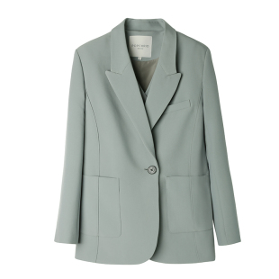 【到手299元】oversize宽松设计感西装外套小个子西服马甲套装女