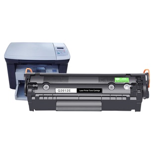 领岳适用惠普m1005硒鼓 HP12A HP1020墨粉HP1005 HP1020Plus 1010 1018易加粉M1005mfp 12A Q2612A打印机墨盒