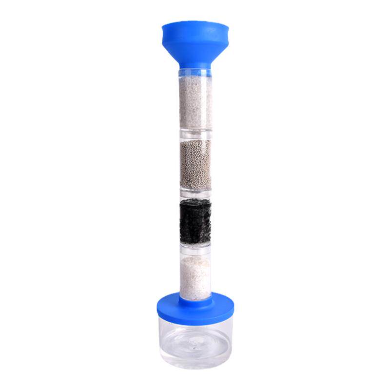 简易diy自制净水器模型过滤