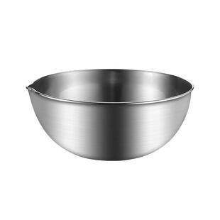 不锈钢盆带嘴打蛋盆烘焙专用带刻度导流口沙拉盆料理碗搅拌和面盆