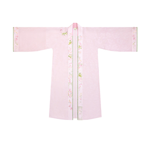 裳宫语春晖令宋制汉服全缘边绣花长褙子飞机袖百迭裙吊带日常春秋